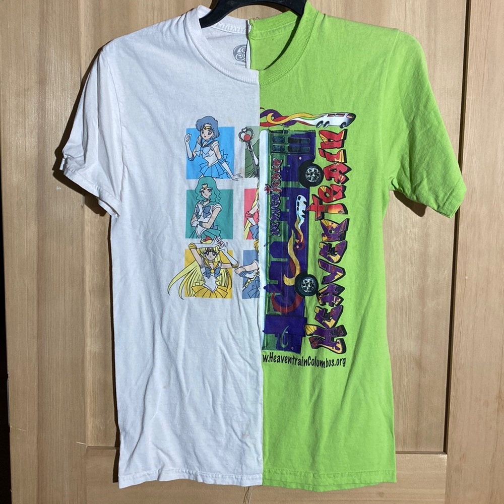 Custom half/half shirt